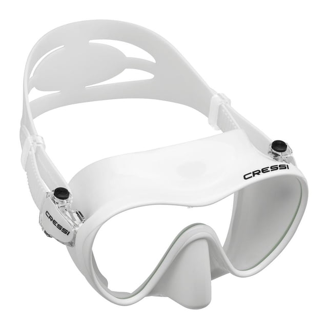 Visor Cressi Máscara Frameless F1 Blanco