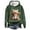 Green, variant on Womens Christmas Hoodies Long Sleeve Highland Cattle Print Hooded Sweatshirts Xmas Holiday Fall Fashion Pullover Tops Trendy Winter Outfits