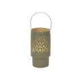 thumbnail image 1 of Flora Bunda YC20760E-OLIVE 8IN LED Shell Ceramic Lantern, 1 of 1