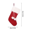 thumbnail image 3 of TIMIFIS Socks With Christmas Stocking Gift Bags Christmas Day Decoration Supplies Candy Bags Christmas Tree Hanging Snowflake Gift Bags Home Decoration, 3 of 6