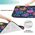 thumbnail image 3 of Washable Pet Pee Pads with Super Absorbent Reusable Training Pads for Dogs & Cats Cartoon Smiling Faces, 3 of 6