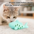 thumbnail image 4 of Cat Fish Toy, Interactive Cat ToysforIndoor Cats, 8X3inSilicone, Chew Toy, Slow Feeder, Cat Treat, Soft Play, Kitten, Pet Feeder, 4 of 6