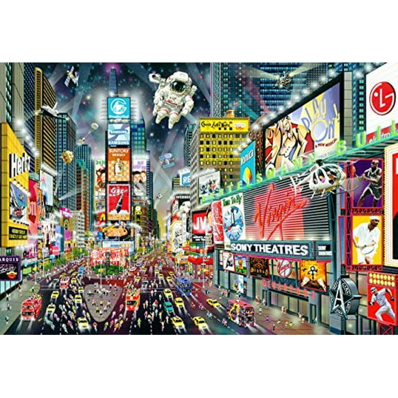 Times Square 1000 Piece Puzzle