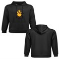 thumbnail image 2 of Sudadera con capucha de patito amarillo linda y divertida, hecha de algodón agradable para la piel, top casual unisex., 2 of 5