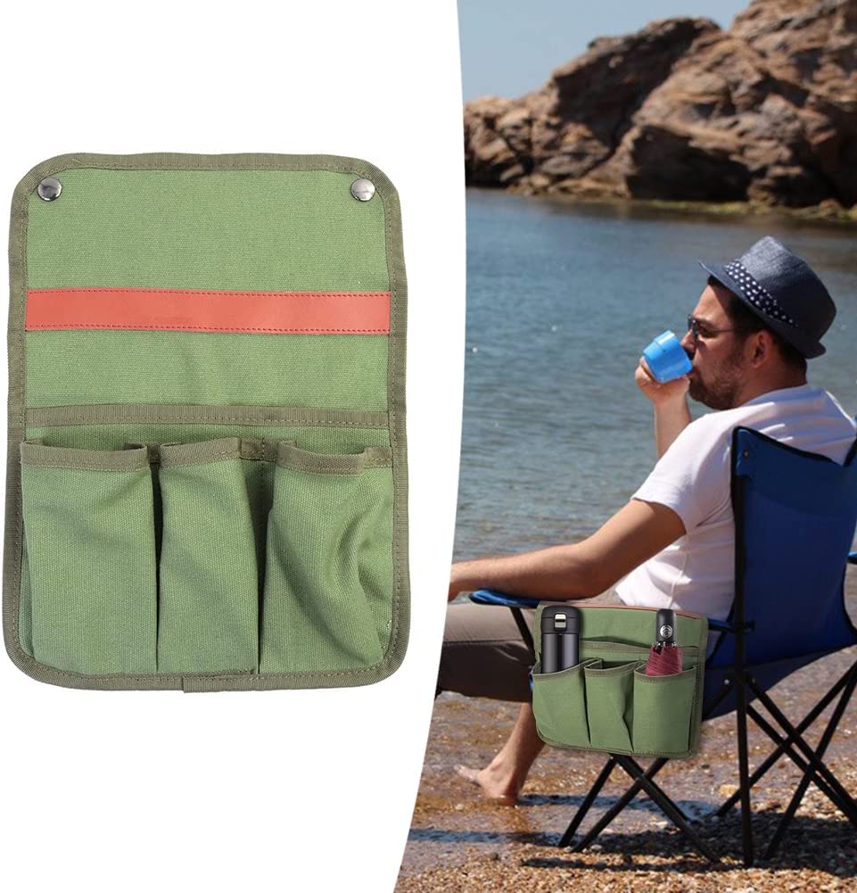 Armrest Chair Side Organizer for Outdoor Camping Beach Folding Home