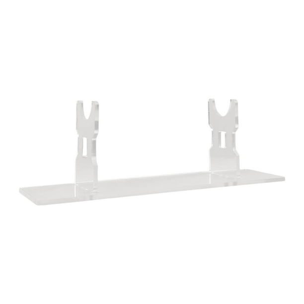 Soporte de exhibición de mesa para flauta, estante para flauta china, soporte para clarinete, soporte de escritorio acrílico, soporte para flauta para oficina en casa una sola capa