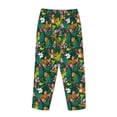 thumbnail image 5 of Xecao Cute Tribal Leopards Women's Straight Lounge Pajama Pants: The Epitome of Relaxed Sleepwear, 5 of 9