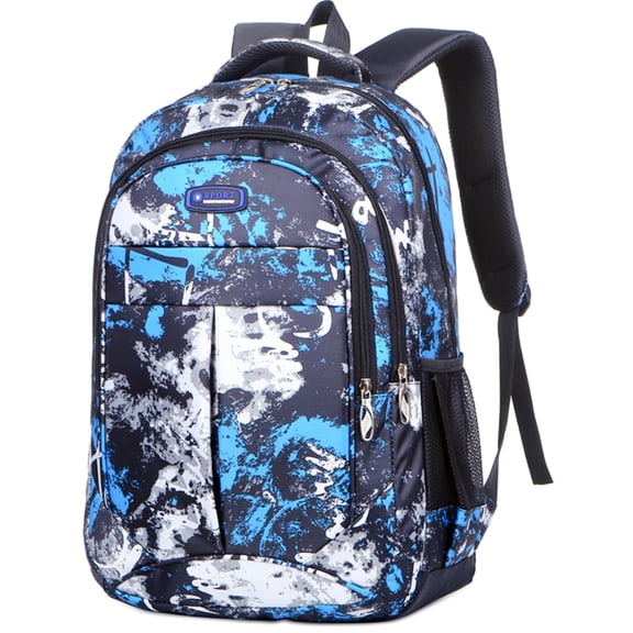 Tyethy Boys School Bags for Kids, 15.6 inch Laptop Backpacks Travel Bookbag School Backpack for Teen Boys, Blue