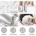 thumbnail image 5 of AISENIN Fathers Day Blanket Dad Gifts Personalized Custom Blanket with Photos Texts Picture Personalized Throw Blanket Customized Photo Blanket Fleece Blanket, 5 of 5