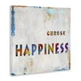 thumbnail image 2 of Stupell Industries Modern Colorful Choose Happiness Phrase Canvas Art, 36 x 36, by Jamie MacDowell, 2 of 7