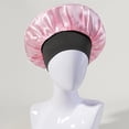 thumbnail image 2 of 3 PCS Silk Bonnet for Sleeping Black Women Sleep Cap Satin Hair Cap for Curly Hair for Men Night Head Cover/Wrap Scarf Protect Braids, 2 of 6