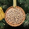 thumbnail image 3 of Chocolate Chip Cookie Pie Comfort Food Lovers Foodie Novelty Holiday Christmas Ornament Xmas Tree Gift (Flat Design Printed on Ceramic, NOT 3D), 3 of 3