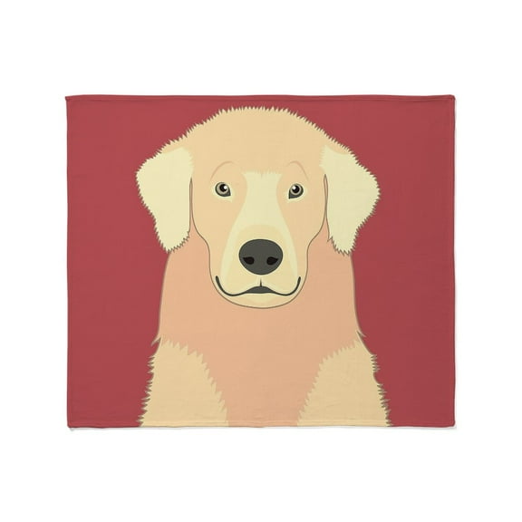 CafePress - Golden Retriever Throw Blanket - Soft Fleece Throw Blanket, 50"x60" for All Ages