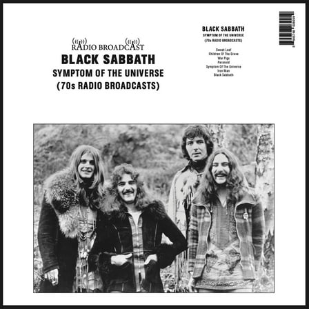 Black Sabbath - Symptom Of The Universe: 70s Radio Broadcasts - Vinyl LP (Vinyl Record)