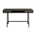 thumbnail image 5 of Steele 54W Writing Desk in Dark Gray Hickory by Bush Furniture - Engineered Wood, 5 of 7