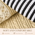 thumbnail image 3 of DAKIMOE Straw Beach Bag For Women Summer Boho Tote Bag Handbags Large Shoulder Purses Woven for Vacation, 3 of 7
