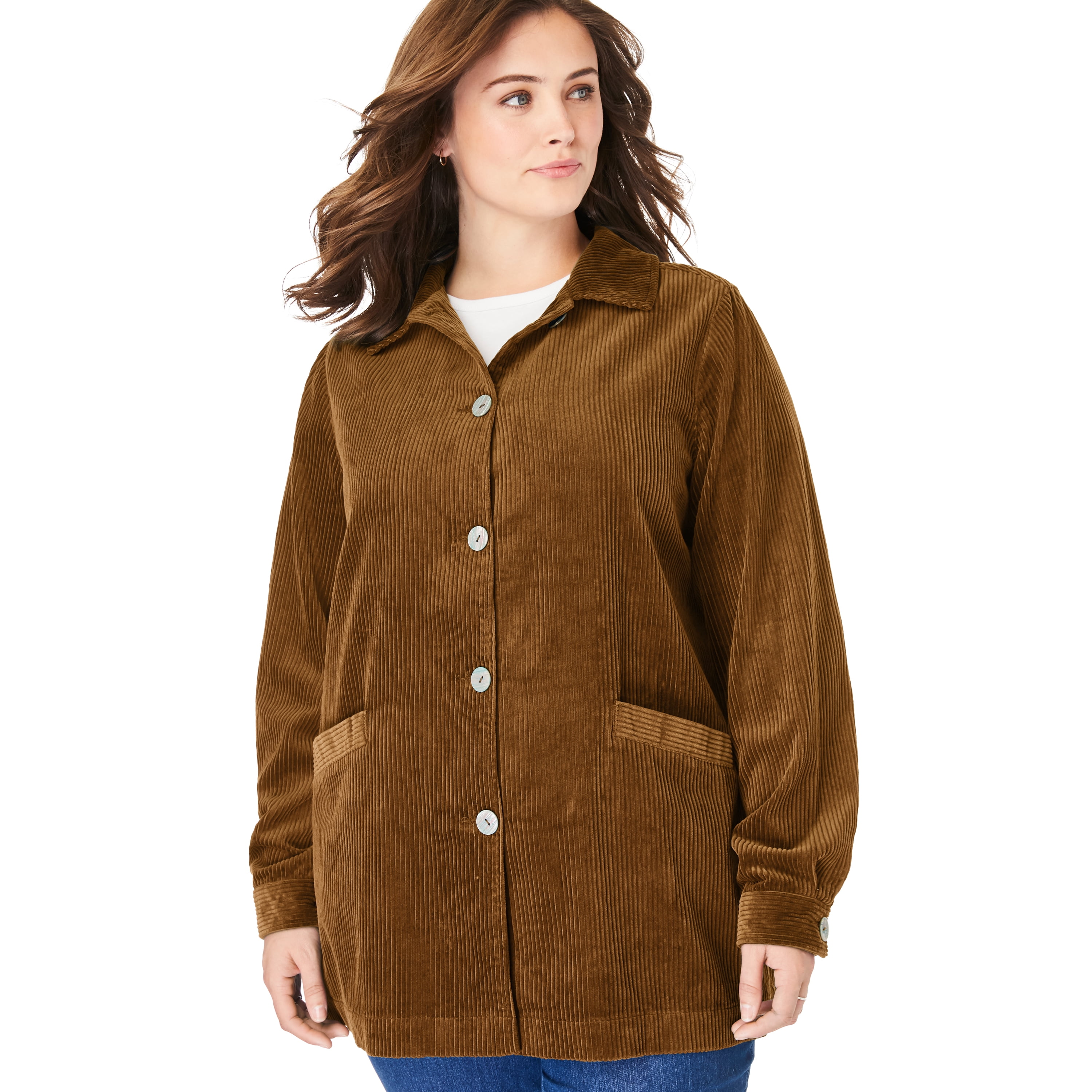 Woman Within Women's Plus Size Pleat 