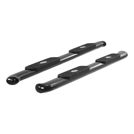 Aries Automotive S223044 The Standard 4 In. Oval Nerf Bar; Carbon Steel; Semi Gloss Black; Fits select: 2015-2023 FORD F150, 2017-2022 FORD F250