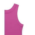thumbnail image 2 of Wonder Nation Girls Kid Tough Ribbed Tank Top, Sizes 4-18 & Plus, 2 of 3