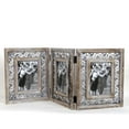 thumbnail image 1 of Wood And Metal Tri-Fold Photo Frame, 1 of 1
