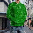 thumbnail image 6 of St Patricks Day Hoodies for Men Women Shamrock Graphic Print Sweatshirt Irish Casual Sweatshirts Tops S, 6 of 6