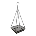 thumbnail image 1 of Heavy Duty Square Mesh Hanging Platform Bird Feeder Tray Attracts Wild Finches Garden Backyard Outdoor Use, 1 of 4