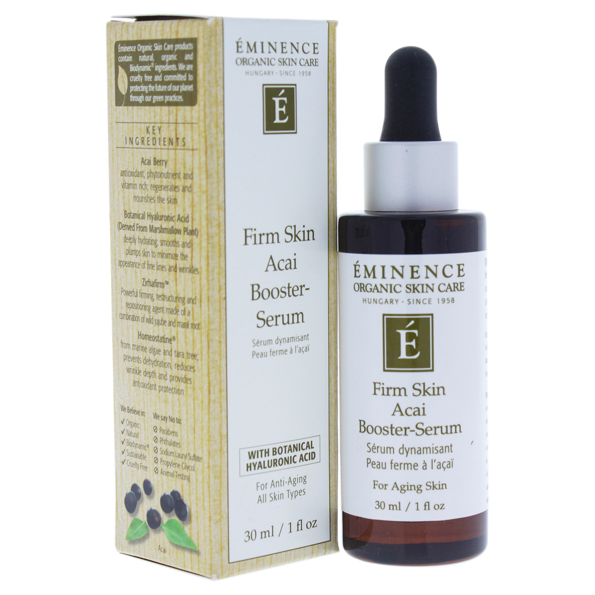 Eminence Organic Skin Care - Eminence Firm Skin Acai Booster Serum - 1 oz - Walmart.com 