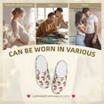 thumbnail image 7 of Wukai Red Mushrooms Print Women's Indoor Bedroom Slipper Slip On Shoes, Unisex House Shoes with Anti-Skid Sole for Men, Gift for Women Men-46/47, 7 of 7