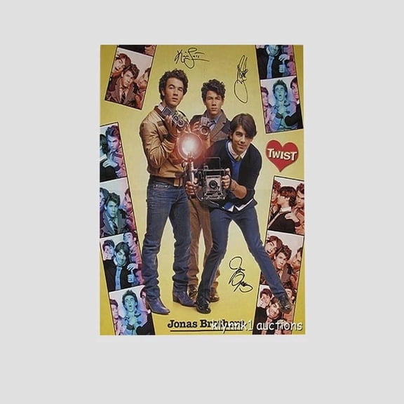 Music Poster- Jonas Brothers Nick Jonas POSTER Retro Style - Size 24''x36'' - Postora