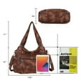thumbnail image 2 of Angel Barcelo Women's handbag with adjustable simple crossbody bag, 2 of 5