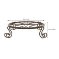 thumbnail image 2 of AURARMLET 1Ud Soporte Para Macetas De Hierro Café Para De Hogar Y Duradero, 2 of 6