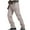 15#Khaki, variant on Mens Solid Color Casual Cargo Pants Straight Baggy Stretch Hiking Pants Multi-pocket Water Resistant Comfy Outdoor Trousers