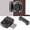 Black, variant on NFTIGB Red Bronze Zinc Alloy Sliding Door Lock Latch Bolt for Cabinet Closet Cupboard, Bolt Lock L Size Red Bronze, 2.1 x 1.6 x 1.0 inches / 53 x 40 x 25 mm Secure Hardware Latch