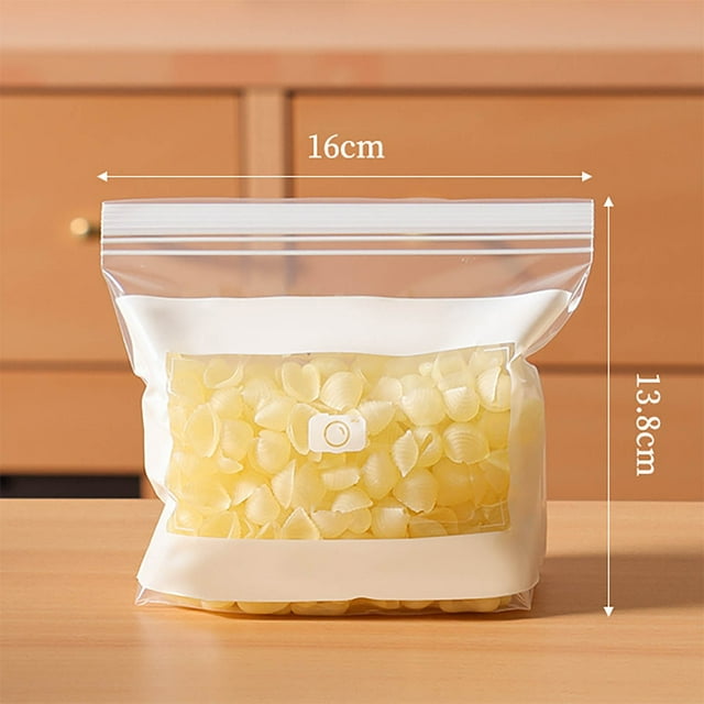 Sacs de Conservation des Aliments Réutilisables, Sacs Scellables pour Congélateur pour la Cuisine, Produits Frais, Légumes et Fruits, avec Conception Durable et Étanche