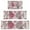 Pioneer Flower Floral-1, variant on Pioneer Flower Floral Print Pattern Kitchen Rugs Sets Of 3,Kitchen Runner Rugs Non Skid Washable,Decorative Kitchen Floor Mats for Kitchen,Sink,Laundry,17"x30" 17"x47" 17"x59"