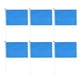 thumbnail image 1 of 50pcs Banderas cuadradas de mano Color sólido Mini bandera Suministros para fiestas Banderas de celebración de fiesta (Azul), 1 of 6