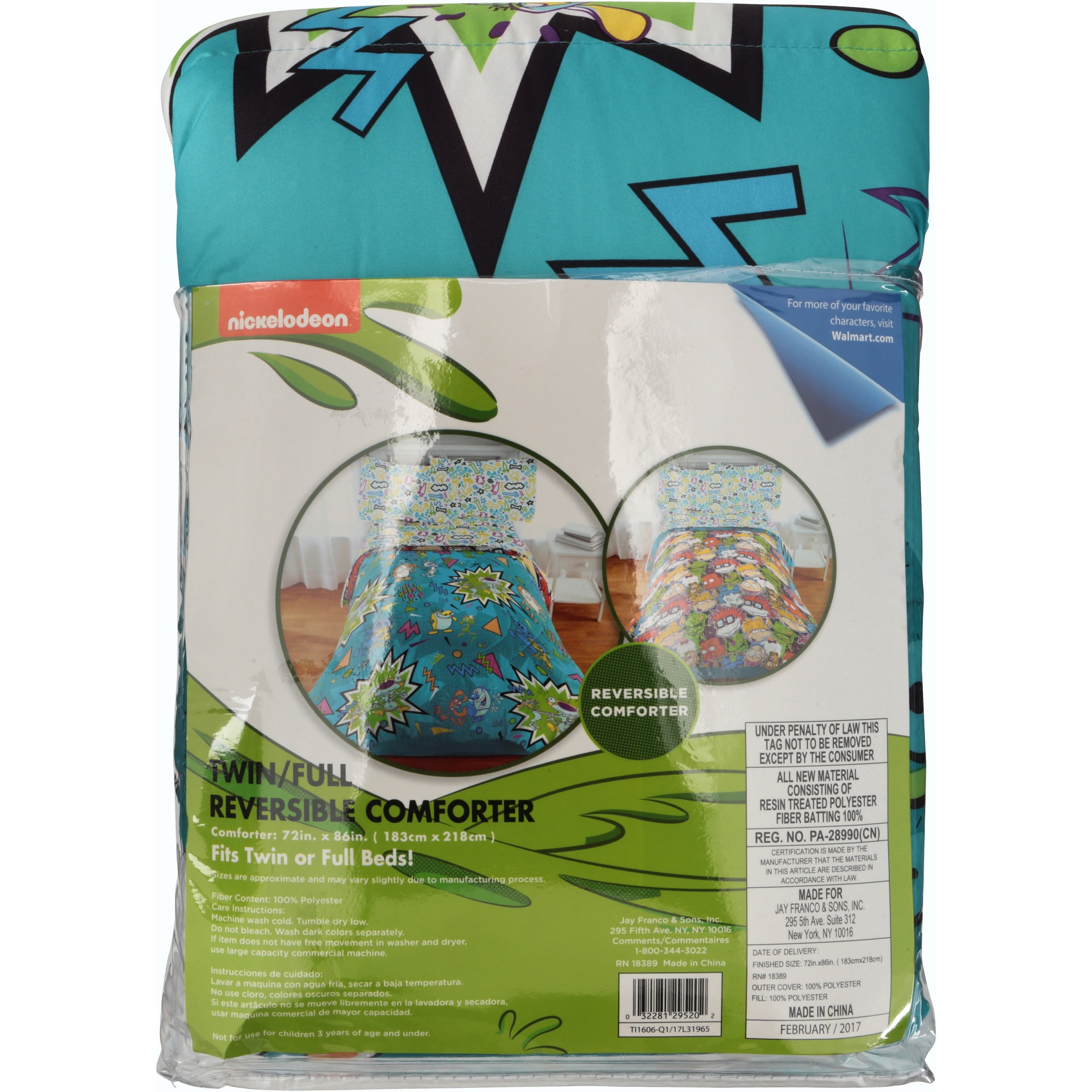 Nickelodeon Ren And Stimpy Twin Or Full Comforter 1 Each Com