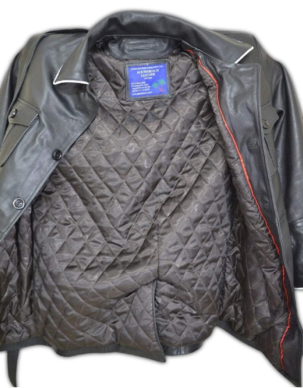 German World War 2 Military M65 Field Jacket Costume Leather