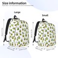 thumbnail image 3 of Yiaed Avocado Friends Print Backpack, Premium Laptop Backpack, Travel Backpack for Women, Lightweight Backpacks, Comfortable Back Pack-Small, 3 of 5