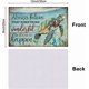 thumbnail image 2 of Letrero de metal vintage de tortuga marina para garaje, letreros personalizados, letreros de cueva de jardín, placa artística, póster, decoración de pared, 2 of 9