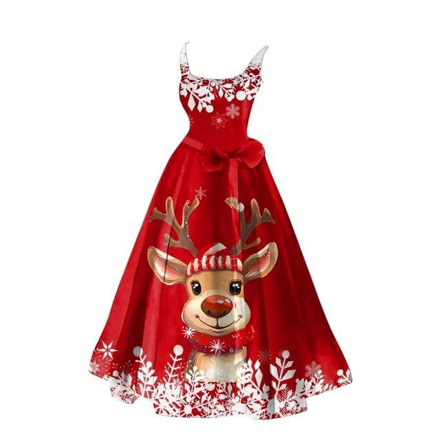 Wyzesi Robes Décontractées pour Femmes Invitées de Mariage Robe Décontractée de Vacances pour Femmes Imprimée à Manches Courtes Robes Roses pour Fille Paillettes