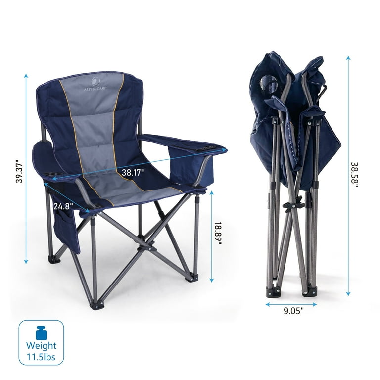 MF Studio Camping Chair Blue Walmart