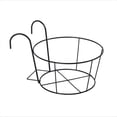 thumbnail image 1 of Pot de Jardin en Fer Suspendu Panier Porte-Jardin Mural Balcon, 1 of 19