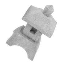 Lantern Tower Outdoor Garden Statue Ornament Decorative Yard for Patio Lawn