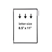 Djois by Tarifold Desktop Display System, Durable Steel Wire Frames, Letter-Size, 20 Pockets, Black