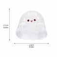 thumbnail image 3 of Halloween Mini Ghosts Figures, Luminous Small Little Resin Ghost Figurines to Hide Glow in The Dark Tiny Statue for Halloween Party Favors Dollhouse Decorations Toys, 3 of 7