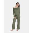 thumbnail image 4 of Champion Women's Flared Sleep Pants, Sizes S - XXL, 4 of 6