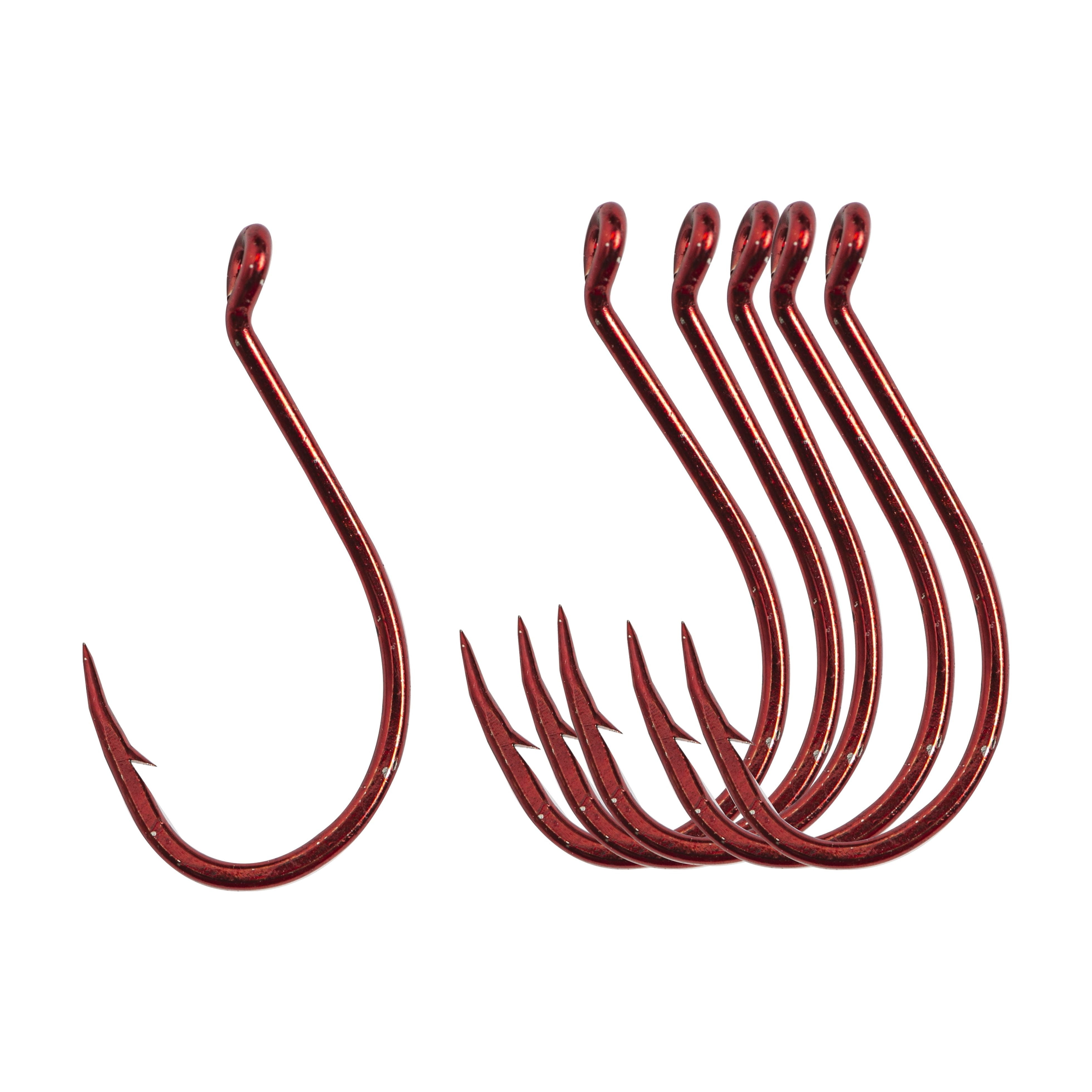 Mustad Ultra Point Octopus Hook (Red) - Size: #2 8pc
