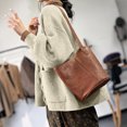 thumbnail image 3 of ShomPort Women's Cardigan Sweaters Soft Plus Size Button Open Front Long Sleeve Knit Outerwear with Pockets, 3 of 7