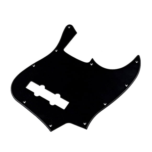 Pick Guard Advancent Guitarra Negra 1 Capa 10 Agujeros PVC ABS